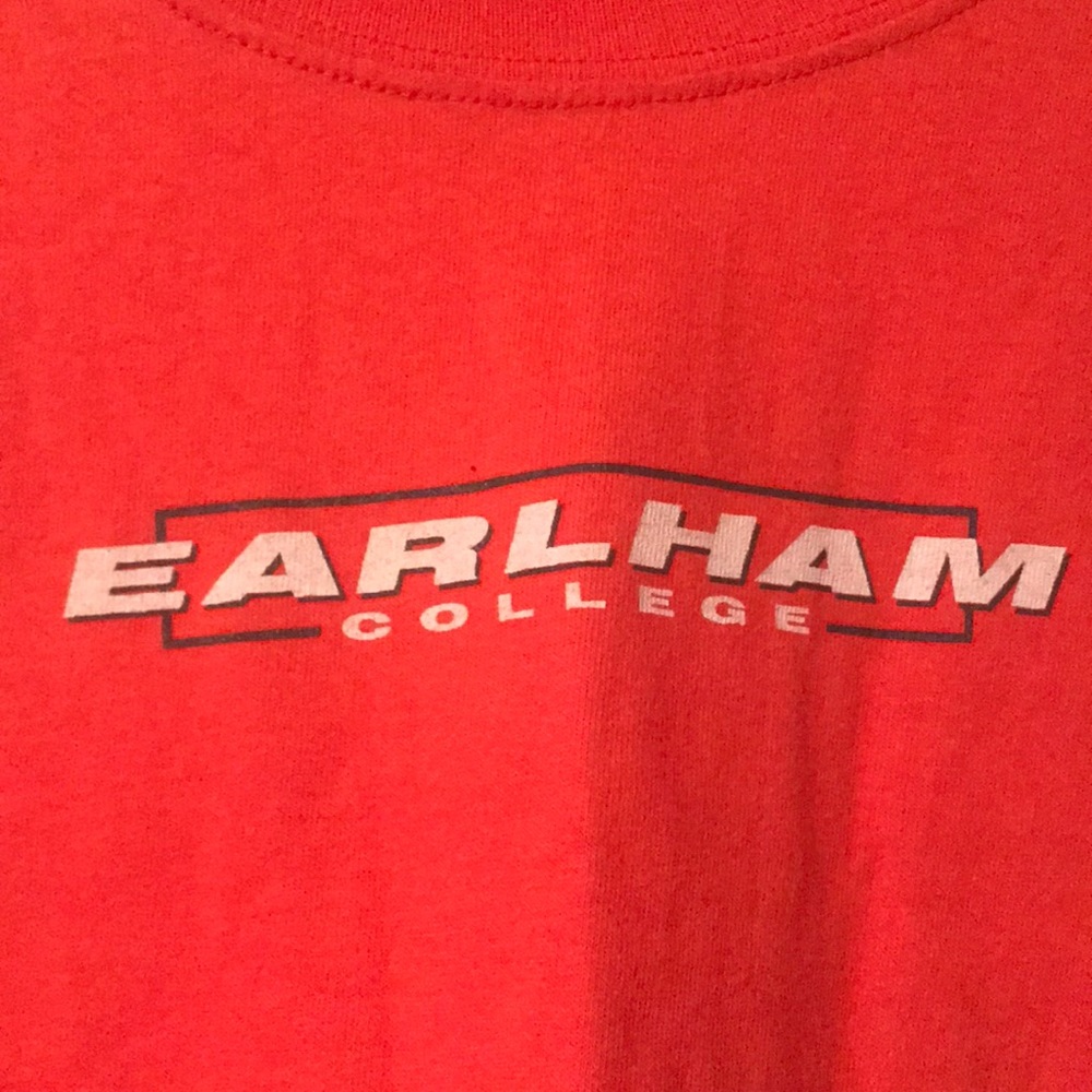XXL Earlham College Short Sleeve Shirt